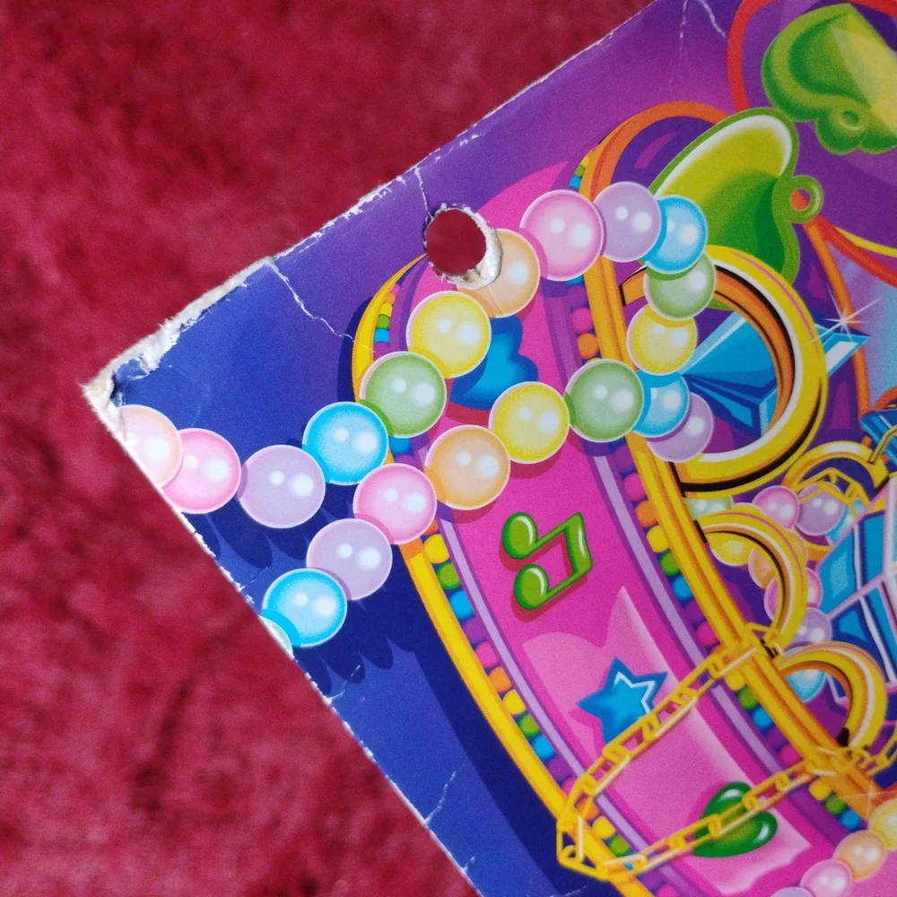 Vintage Lisa Frank Purrrscilla the White Cat Folder, 2002 Rare Collectible